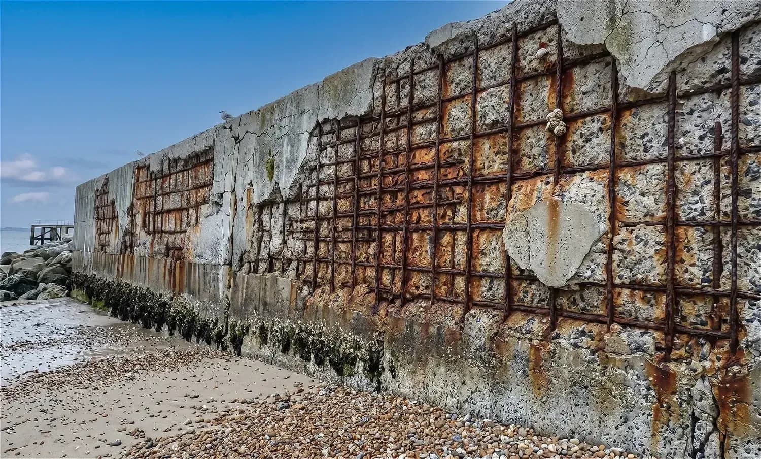 Damaged Concrete Wall